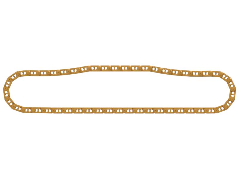 Звено гусеницы в сборе (GLT)