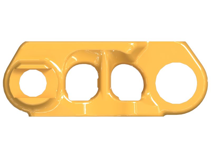 Замыкающее звено гусеничной ленты (правое)