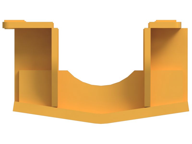 Сегментированное ограждение направляющего ролика гусеничной ленты