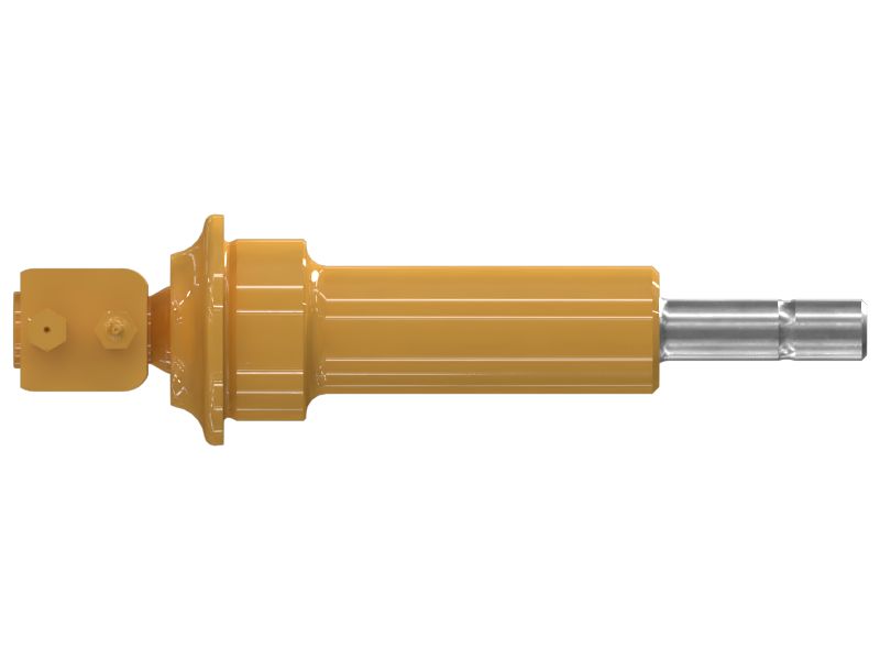 Возвратный механизм натяжителя гусеницы