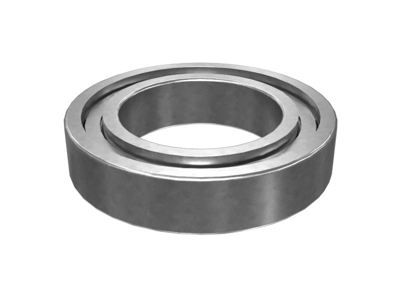 Однорядный шариковый подшипник с наружным диаметром 75 мм