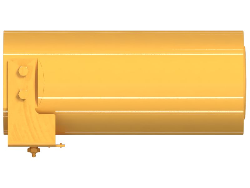 Левый натяжитель гусеницы