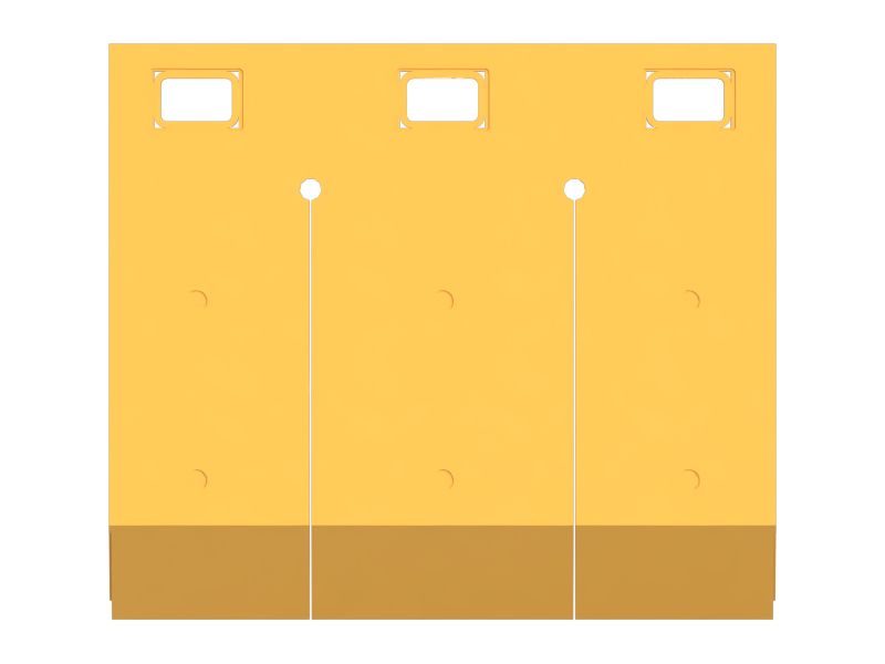 Ограждение промежуточной шестерни