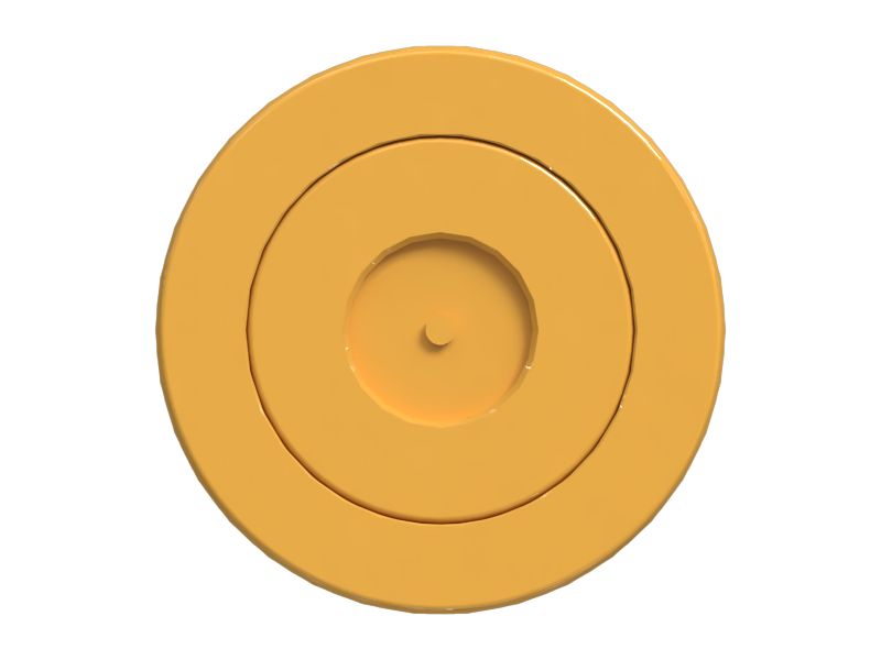 Вставной палец подвески тележки