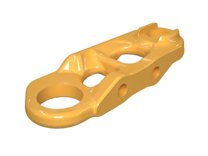 Замыкающее звено гусеничной ленты (левое)