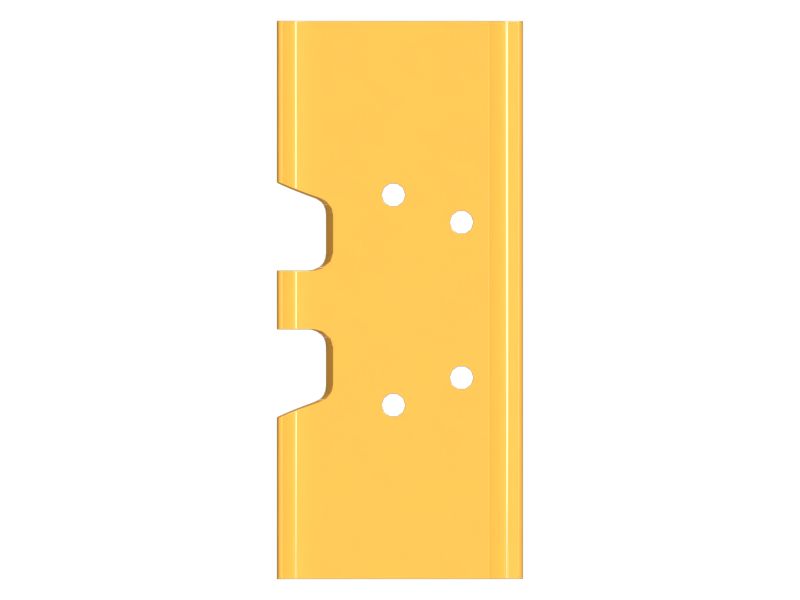 Башмак гусеничной ленты с одинарным грунтозацепом 610 мм