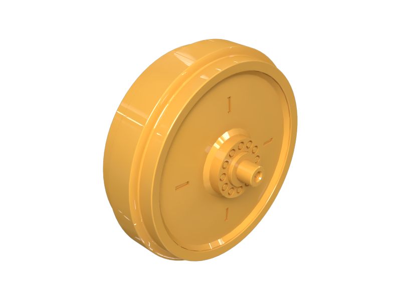 Переднее направляющее колесо гусеничной ленты