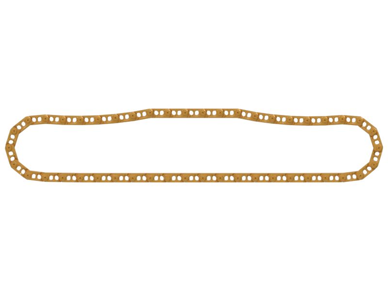 Звено смазываемой гусеничной ленты в сборе (общего назначения)