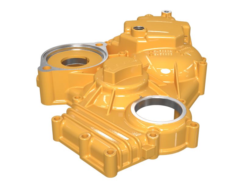 Картер редуктора в сборе