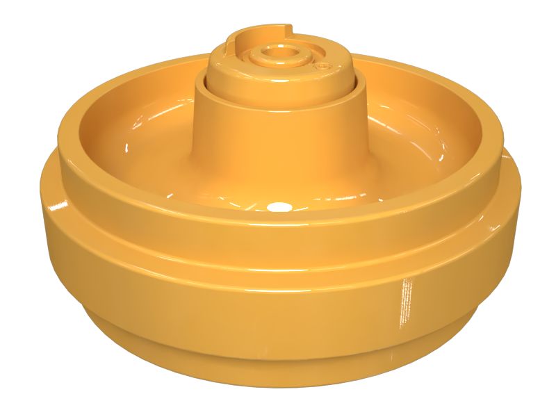 Одноребордное направляющее колесо