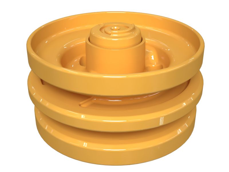 609-3713: Трехребордное направляющее колесо