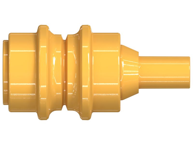 Одноребордный поддерживающий каток гусеничной ленты