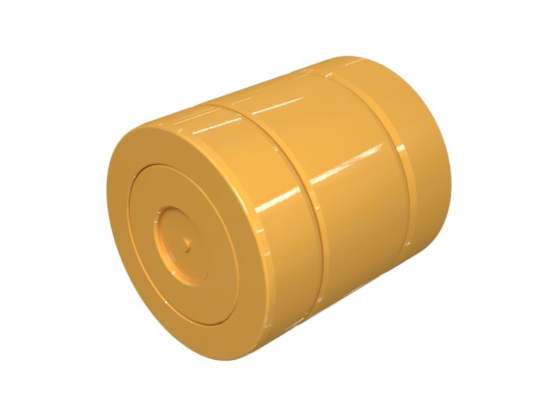 Вставной палец подвески тележки