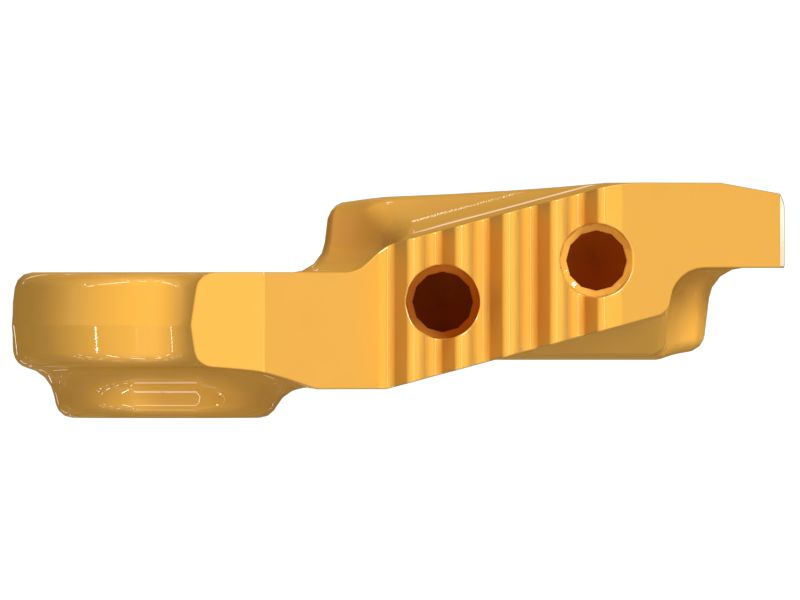 Замыкающее звено гусеничной ленты