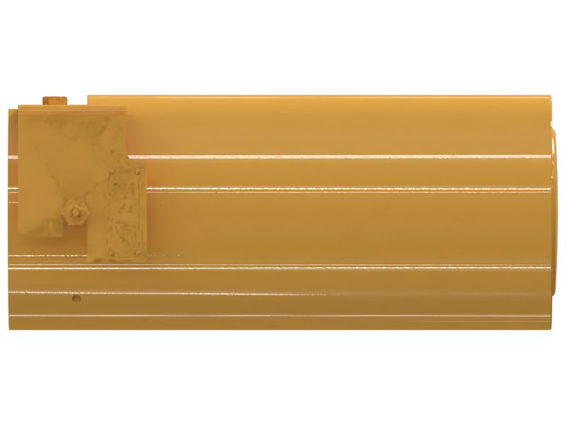 Левый натяжитель гусеницы