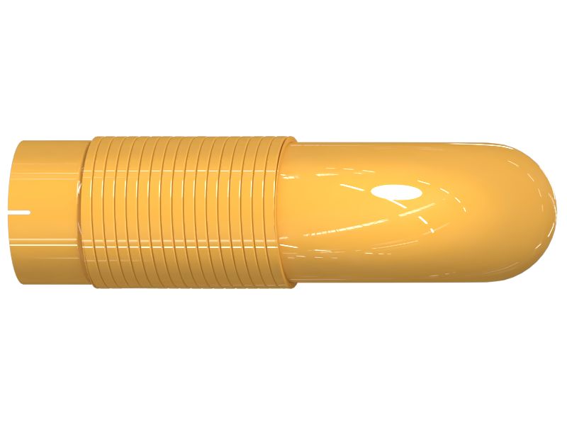 Стальной патрубок воздухопровода с наружным диаметром 156,70 мм