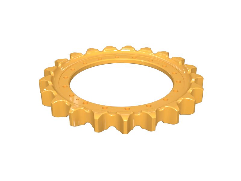 607-0877: Несегментированное ведущее колесо гусеничной ленты с 21 зубом