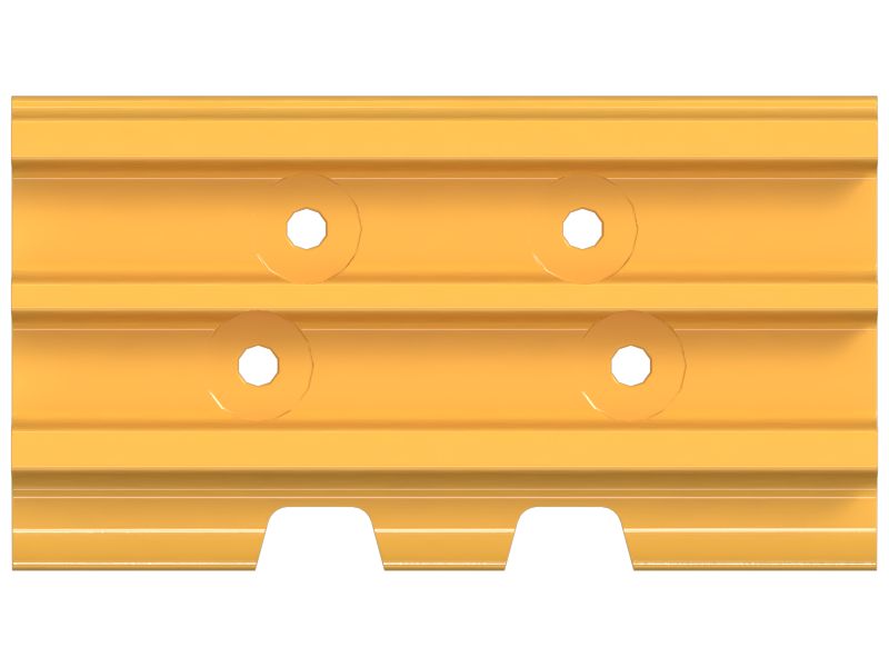 Башмак гусеничной ленты с тройным грунтозацепом 430 мм