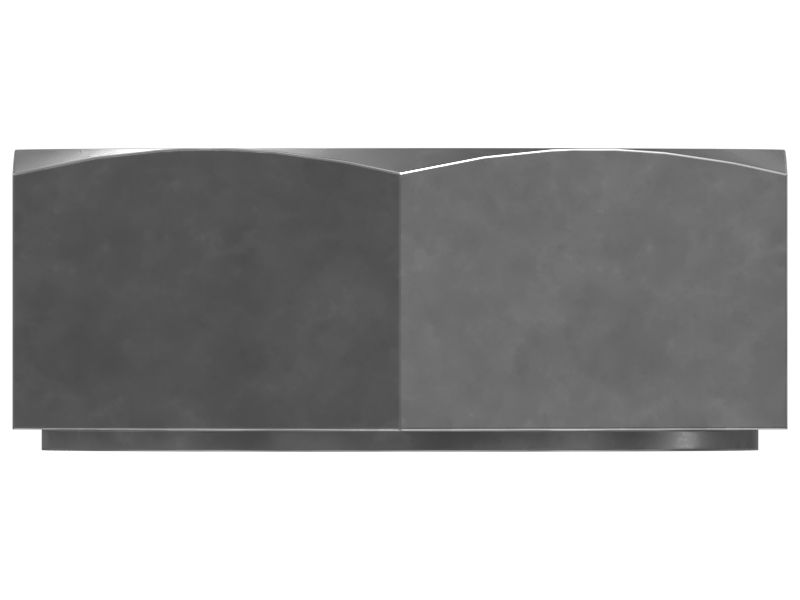 Дюймовая шестигранная гайка