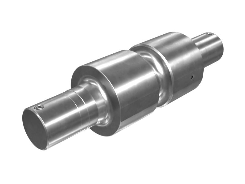 Натяжной вал гусеницы длиной 460 мм