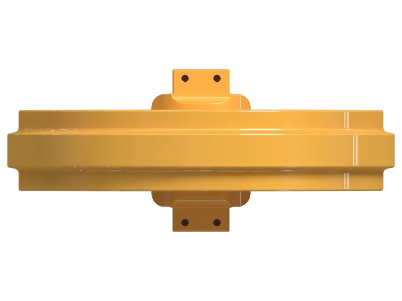 Одноребордное направляющее колесо