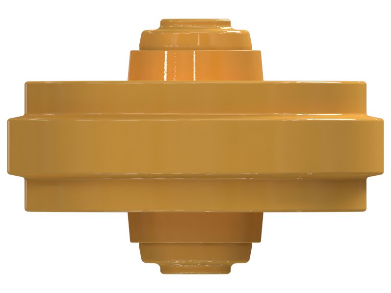 Одноребордное направляющее колесо