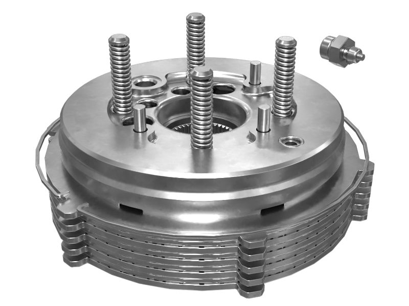 Рабочий тормоз с дифференциалом