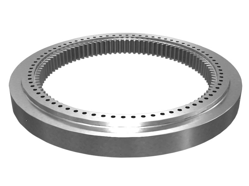 Редуктор механизма поворота и блок подшипников