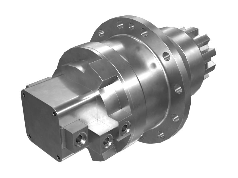 Привода механизма поворота без электродвигателя
