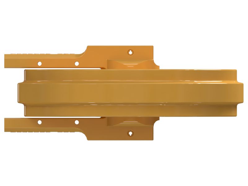 Одноребордное направляющее колесо