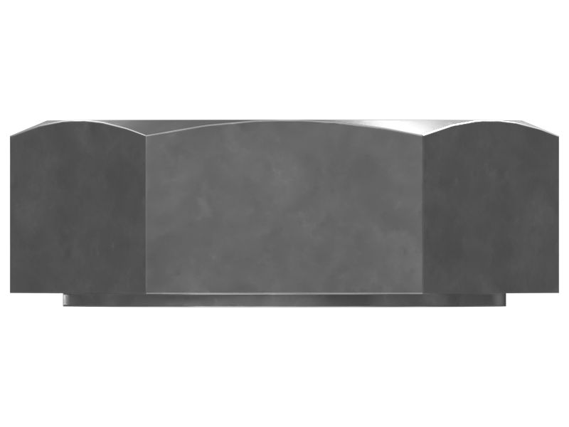 Дюймовая шестигранная гайка