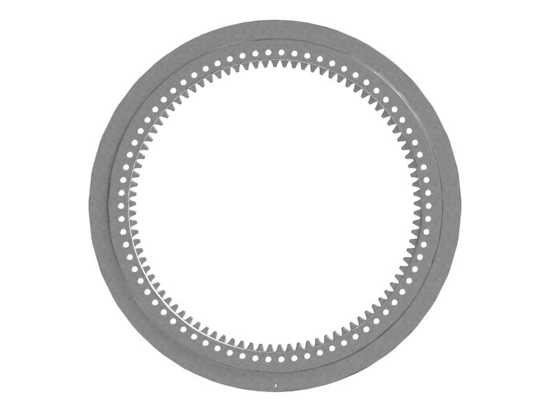 Редуктор механизма поворота и блок подшипников