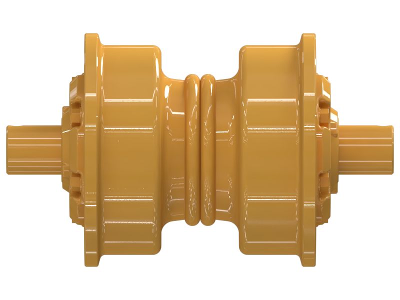 Одноребордный опорный каток