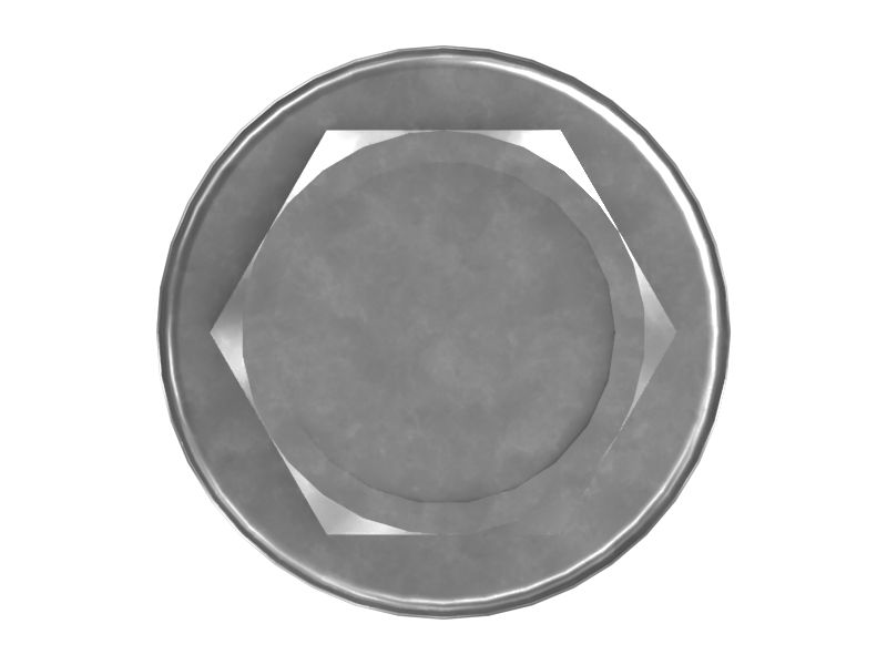 Метрический болт с шестигранной фланцевой головкой