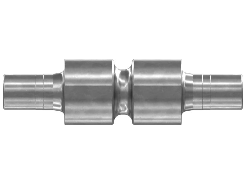 Натяжной вал гусеницы длиной 460 мм