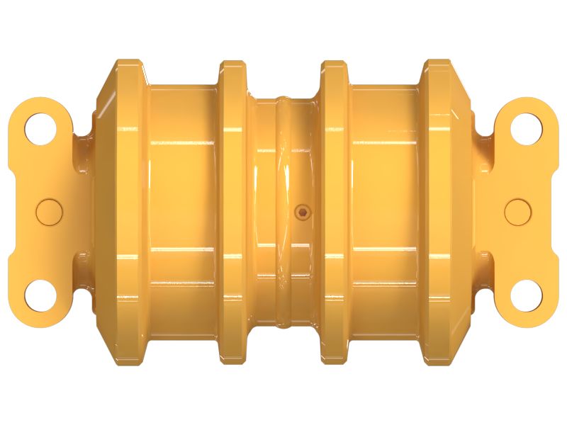 Двубортный поддерживающий каток гусеничной ленты