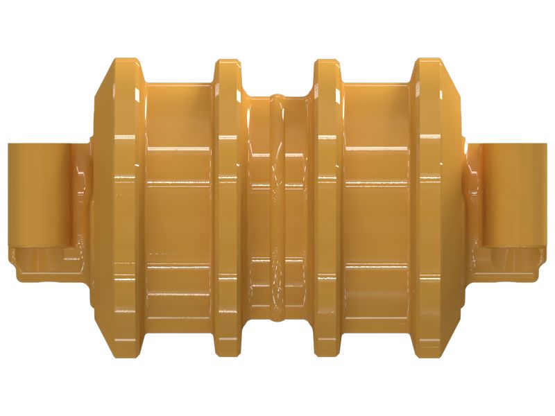 Двубортный поддерживающий каток гусеничной ленты