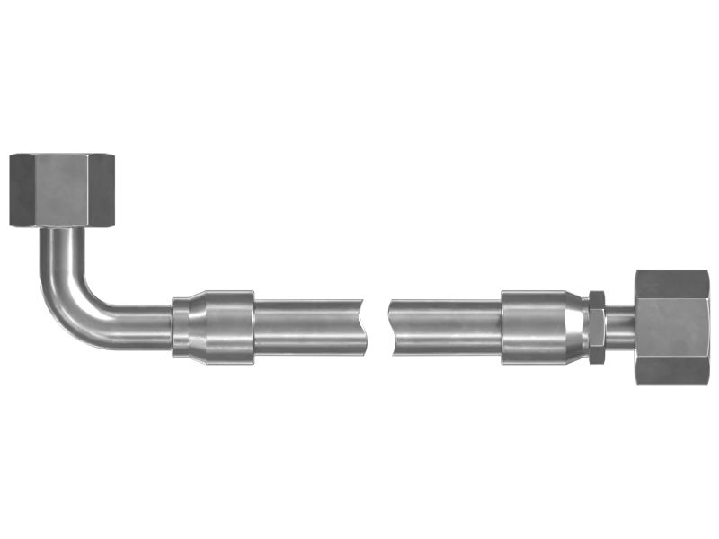 Medium Pressure High Temperature Teflon Lined Hose Assembly