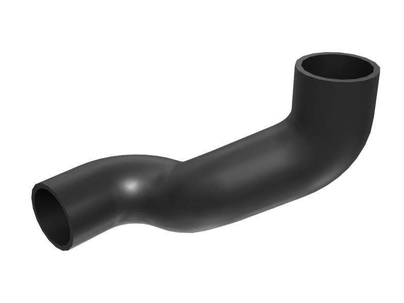 Шланг для воды рубашки охлаждения, внутренний диаметр 63,5 мм