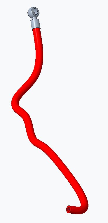 620-6112: High Temperature Fuel Hose Assembly