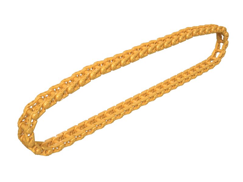 Звено гусеницы в сборе (GLT4)