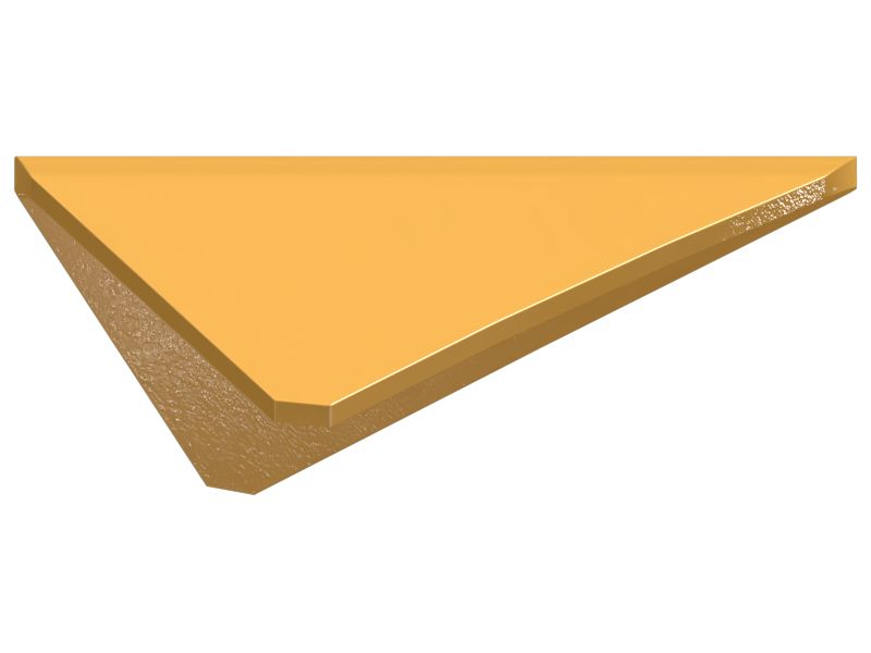 Угловая накладка пластины козырька