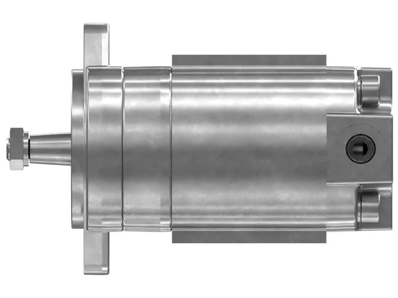 Редукторный двигатель с гидроприводом