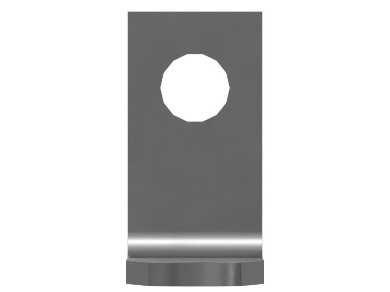 Угловой кронштейн, толщина 5 мм