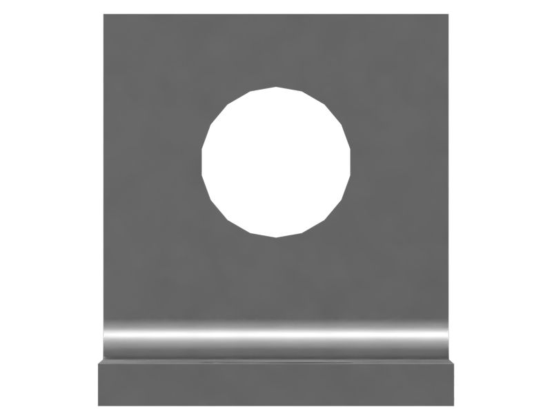 Угловой кронштейн, толщина 3 мм