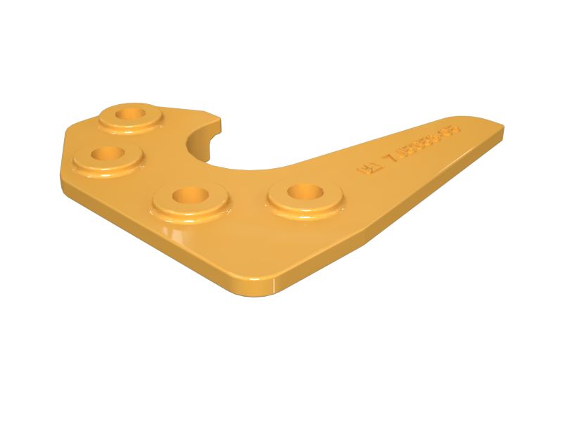 Левая направляющая ковша скрепера