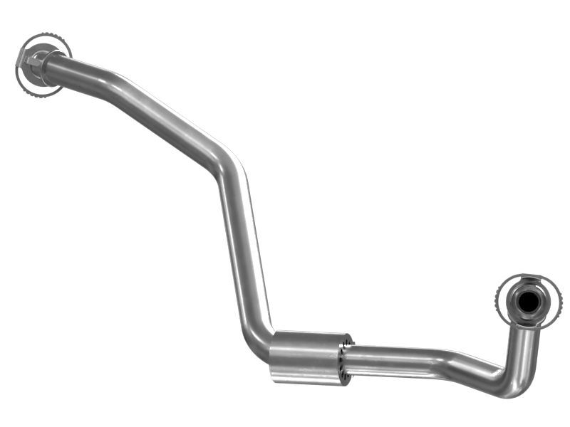 Сливная труба сапуна картера