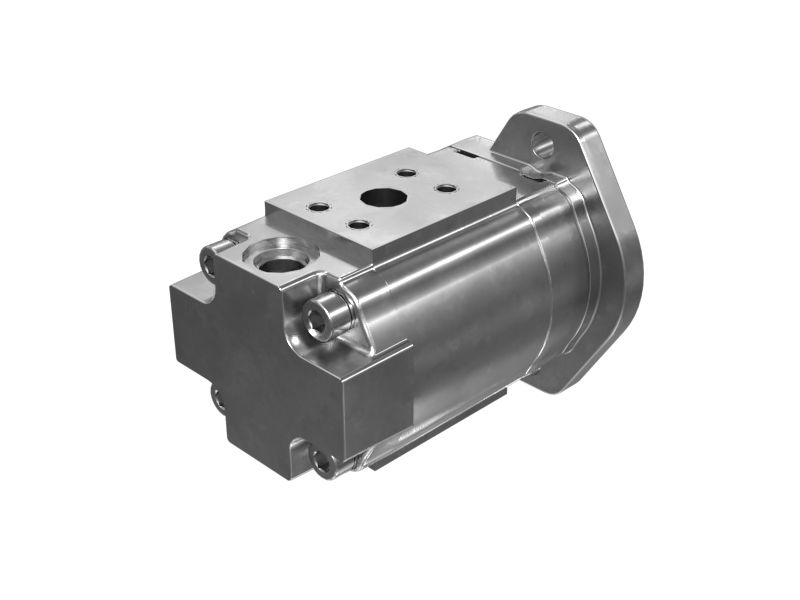 Редукторный двигатель с гидроприводом