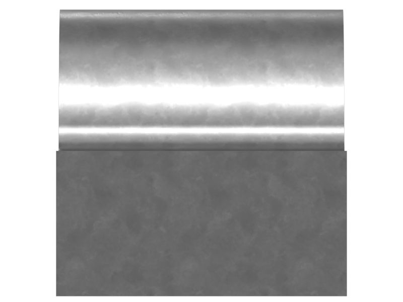 Стальной блок, общая длина 50,80 мм