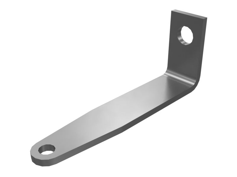 8X-8340: Угловой кронштейн, толщина 5 мм